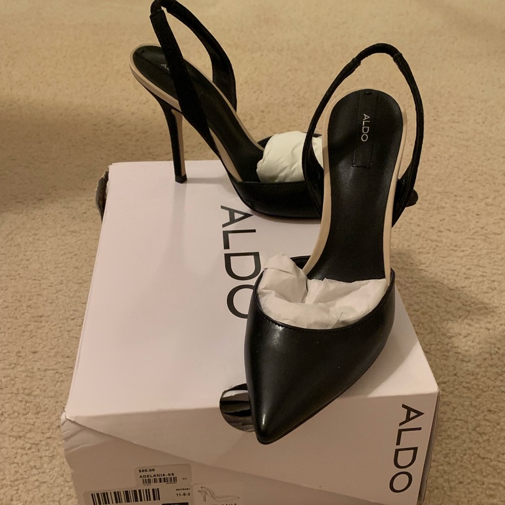 Woman’s ALDO high heel shoes.  Size 6.